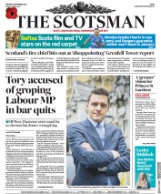 The Scotsman () Newspaper Front Page for 4 November 2019