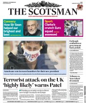 The Scotsman () Newspaper Front Page for 4 November 2020