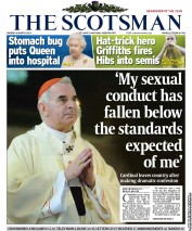The Scotsman () Newspaper Front Page for 4 March 2013