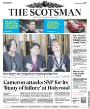 The Scotsman () Newspaper Front Page for 4 March 2016
