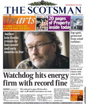 The Scotsman () Newspaper Front Page for 4 April 2013