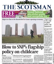 The Scotsman () Newspaper Front Page for 4 April 2014