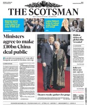The Scotsman () Newspaper Front Page for 4 April 2016