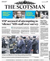 The Scotsman () Newspaper Front Page for 4 April 2017