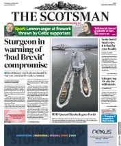 The Scotsman () Newspaper Front Page for 4 April 2019