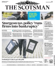 The Scotsman () Newspaper Front Page for 4 May 2016