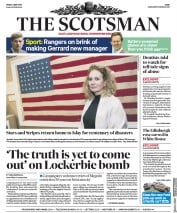The Scotsman () Newspaper Front Page for 4 May 2018