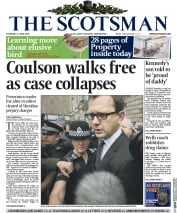 The Scotsman () Newspaper Front Page for 4 June 2015