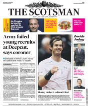 The Scotsman () Newspaper Front Page for 4 June 2016