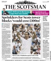 The Scotsman () Newspaper Front Page for 4 July 2017