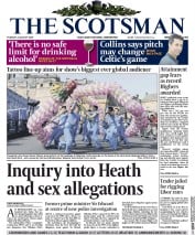 The Scotsman () Newspaper Front Page for 4 August 2015