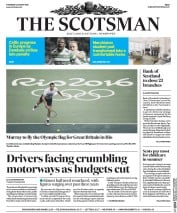 The Scotsman () Newspaper Front Page for 4 August 2016