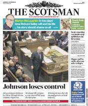 The Scotsman () Newspaper Front Page for 4 September 2019