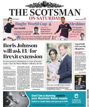 The Scotsman () Newspaper Front Page for 5 October 2019