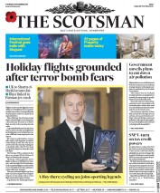The Scotsman () Newspaper Front Page for 5 November 2015
