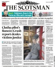 The Scotsman () Newspaper Front Page for 5 November 2019