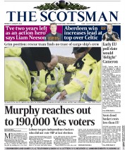 The Scotsman () Newspaper Front Page for 5 January 2015