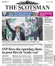 The Scotsman () Newspaper Front Page for 5 February 2018