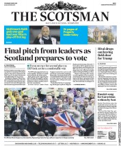 The Scotsman () Newspaper Front Page for 5 May 2016