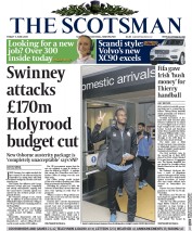 The Scotsman () Newspaper Front Page for 5 June 2015