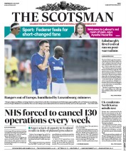 The Scotsman () Newspaper Front Page for 5 July 2017