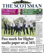 The Scotsman () Newspaper Front Page for 5 August 2015