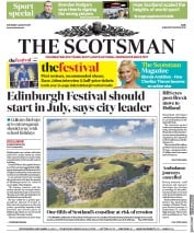 The Scotsman () Newspaper Front Page for 5 August 2017