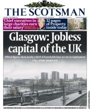 The Scotsman () Newspaper Front Page for 5 September 2013