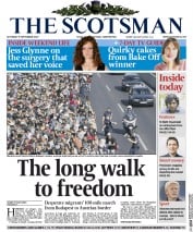 The Scotsman () Newspaper Front Page for 5 September 2015