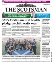 The Scotsman () Newspaper Front Page for 5 September 2018