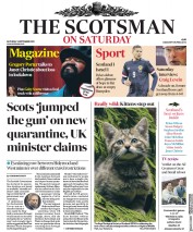 The Scotsman () Newspaper Front Page for 5 September 2020