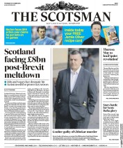 The Scotsman () Newspaper Front Page for 6 October 2016