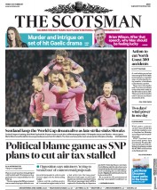 The Scotsman () Newspaper Front Page for 6 October 2017