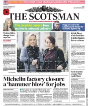 The Scotsman () Newspaper Front Page for 6 November 2018