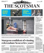 The Scotsman () Newspaper Front Page for 6 January 2016