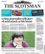 The Scotsman () Newspaper Front Page for 6 January 2017
