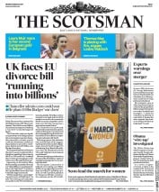 The Scotsman () Newspaper Front Page for 6 March 2017
