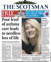 The Scotsman () Newspaper Front Page for 6 May 2014