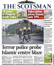 The Scotsman () Newspaper Front Page for 6 June 2013