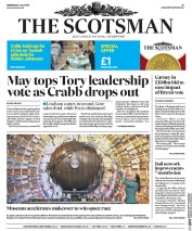 The Scotsman () Newspaper Front Page for 6 July 2016