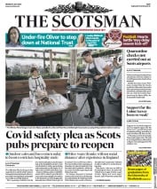 The Scotsman () Newspaper Front Page for 6 July 2020