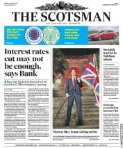 The Scotsman () Newspaper Front Page for 6 August 2016
