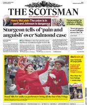 The Scotsman () Newspaper Front Page for 6 August 2019