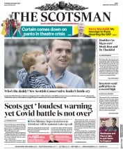 The Scotsman () Newspaper Front Page for 6 August 2020