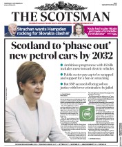 The Scotsman () Newspaper Front Page for 6 September 2017