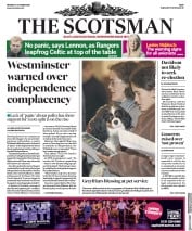 The Scotsman () Newspaper Front Page for 7 October 2019