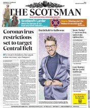 The Scotsman () Newspaper Front Page for 7 October 2020