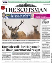 The Scotsman () Newspaper Front Page for 7 November 2017
