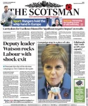 The Scotsman () Newspaper Front Page for 7 November 2019
