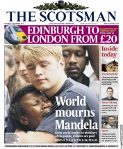 The Scotsman () Newspaper Front Page for 7 December 2013